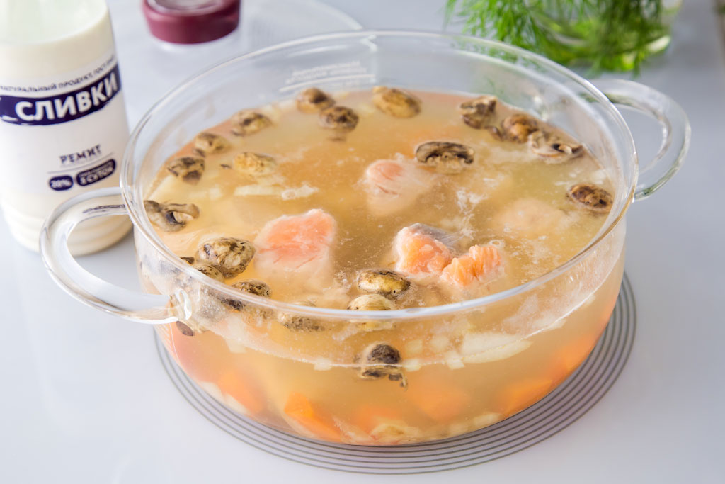 Рецепт: Финский рыбный суп со сливками РЕМИТ